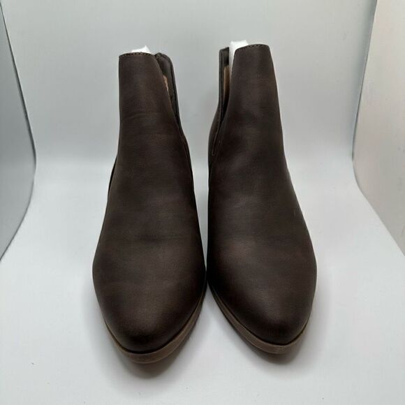 CUSHIONAIRE Women's Ankle Boot +Memory Foam 8 BROWN - Picture 2 of 7